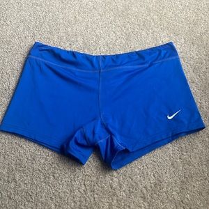 Nike royal blue volleyball spandex